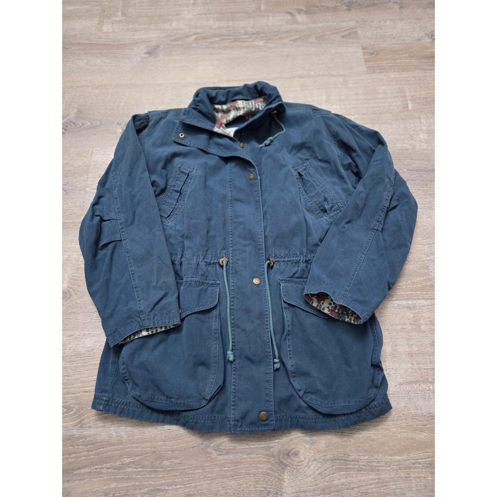 Vintage Wolverine World Adventure Mens Blue Utility‎ Jacket Size XL